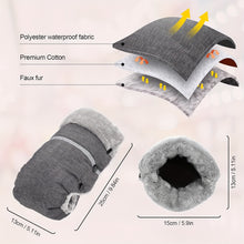 Cozy & Warm Stroller Handlebar Gloves - Windproof, Insulated Grip Covers For Cold Weather Protection