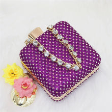 2023 New Arrivals Special Design Purple Color African Women Shoes and Bag Set