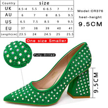  Elegant Women's Yellow PointShoes and Bag Set Rhinestone For Party And Wedding 