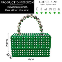  Elegant Women's Yellow PointShoes and Bag Set Rhinestone For Party And Wedding 