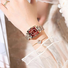 Luxury Elegant Watch For Women Date Waterproof Rectangle Ladies Watch