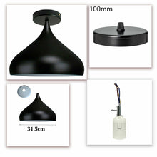 Modern E27 Flush Mount Ceiling Light with Metal ~6275