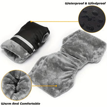 Cozy & Warm Stroller Handlebar Gloves - Windproof, Insulated Grip Covers For Cold Weather Protection