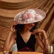 Christmas Sinamay Fascinator Perfect Wedding Hat Unique Derby Party Hat Fashion Church Hats Bride Headband Fascinators for Women