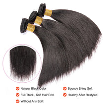 Wholesale Hair Raw Indian Straight Human Hair Bundles Natural Black For Women Bone Straight Hair Extensions 2/3 Bundles Deal