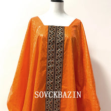 Basin African Dresses For Women 2022 New Elegant Traditional Bazin Riche Brocade Robe Nigeriaa Baya Turkey Luxury Wedding Dress