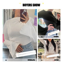 Mia Muse Women's Bodysuits Autumn Korean Solid Color Long Sleeve Round-Neck Casual Jumpsuits & Playsuits