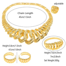 Fashion Woman Necklace Jewelry Set Electric Italy Gold Plated Pendant Wedding Party Earring Ring SYHOL Wholesale Free Shipping