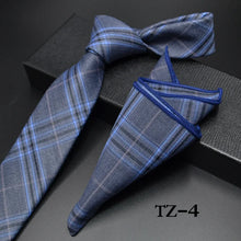 New Floral Paisley Men's Casual Tie Set Navy Red 6cm Skinny Polyester Necktie Pocket Square Suit Business Wedding Party Slim Tie