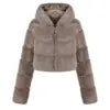 Women's Short Faux Fur Jacket