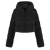 Women's Short Faux Fur Jacket