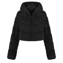 Women's Short Faux Fur Jacket