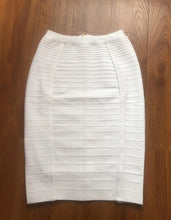 16 Colors Sexy Solid Zipper Orange Blue Black Red Bandage Skirt Women Elastic Bodycon Summer XL XXL Pencil Skirts 58cm