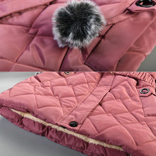 Autumn Winter Girls Jacket Keep Warm Hooded Windproof Outerwear Girls Coat