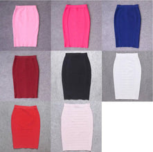 HQBORY Quality Nude Bandage Skirts White Office Lady Sexy 2023 Women High Waist Tight Bodycon Skirt Party Red Pencil Skirt XL
