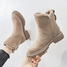 Women's Winter Velvet Warm Thick Cotton Furry Boots