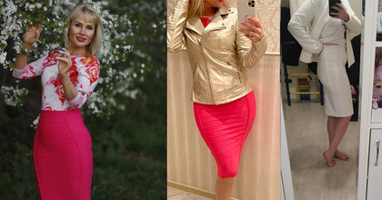 HQBORY Quality Nude Bandage Skirts White Office Lady Sexy 2023 Women High Waist Tight Bodycon Skirt Party Red Pencil Skirt XL