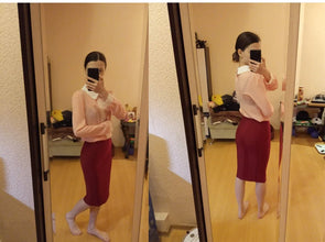 HQBORY Quality Nude Bandage Skirts White Office Lady Sexy 2023 Women High Waist Tight Bodycon Skirt Party Red Pencil Skirt XL