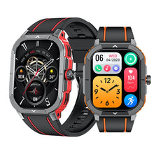 Outdoor Sports Health Monitoring BT Call  Waterproof Smartwatch for Men