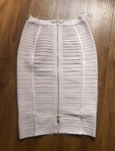 16 Colors Sexy Solid Zipper Orange Blue Black Red Bandage Skirt Women Elastic Bodycon Summer XL XXL Pencil Skirts 58cm