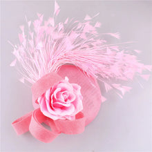 Yellow Fashion Hat Fedora Formal Dress Church Fascinators Hat Headband Party Tea Millinery Caps Mesh Hair Accessories