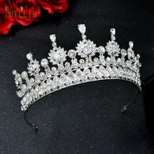 A195 Baroque Wedding Headband Crystal Bridal Crowns and Tiaras Hair Jewelry Accessories Women Rhinestone Headwears Queen Diadems