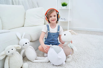 ZOHAN Kid Ear Protection Baby Noise Earmuffs Noise Reduction Ear Defenders earmuff for children Adjustable nrr 25db Safety