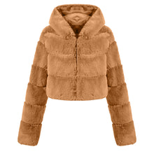 Women's Short Faux Fur Jacket