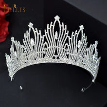 A195 Baroque Wedding Headband Crystal Bridal Crowns and Tiaras Hair Jewelry Accessories Women Rhinestone Headwears Queen Diadems