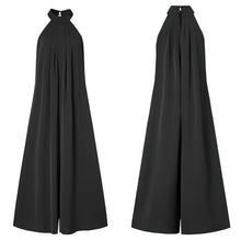 ZANZEA 2024 Summer Women Party Elegant Jumpsuits Wide Leg Rompers Solid Color Wide Leg Playsuits Holiday Chic Sleeveless Overall