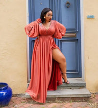African Dresses for Women Spring Autumn African Women Long Sleeve Plus Size Long Dress Maxi Dress African Clothes Women S-5XL