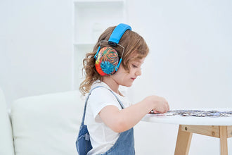 ZOHAN Kid Ear Protection Baby Noise Earmuffs Noise Reduction Ear Defenders earmuff for children Adjustable nrr 25db Safety