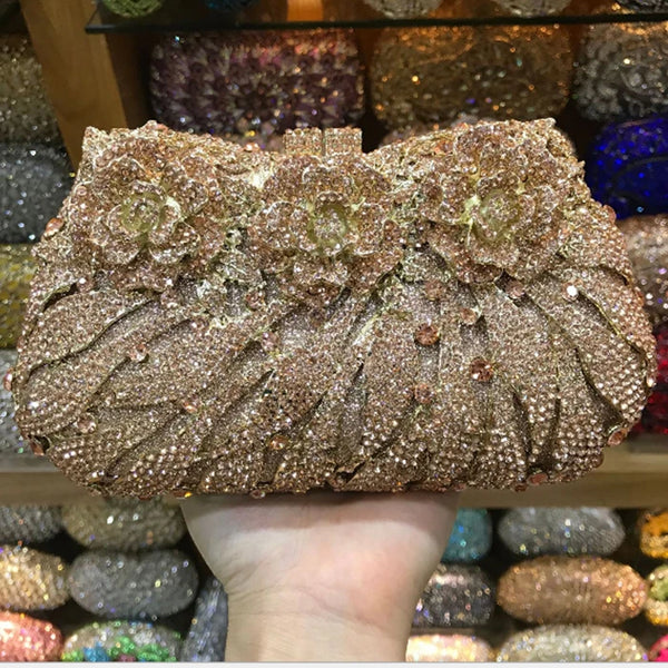 Women's Diamond Rhinestones Evening Clutch Bags