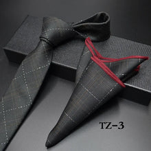 New Floral Paisley Men's Casual Tie Set Navy Red 6cm Skinny Polyester Necktie Pocket Square Suit Business Wedding Party Slim Tie