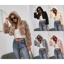 Women's Short Faux Fur Jacket