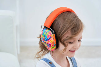ZOHAN Kid Ear Protection Baby Noise Earmuffs Noise Reduction Ear Defenders earmuff for children Adjustable nrr 25db Safety