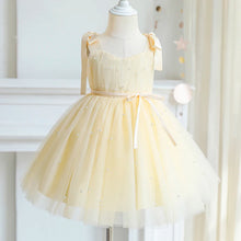 Elegant Kid Dress for Girl Tutu Fluffy Princess Pearls Wedding Gown Children Birthday Party Dress Summer Girl Sleeveless Clothes