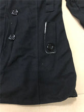 Fashionable Women's Woolen Warm Fleece Double Breast Jacket With Belts