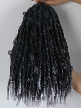 Butterfly Locks Hair Grey Butterfly Locs Pre looped Butterfly Locs Crochet Hair 14 Inch Crochet Butterfly Twist 20 Strands/Pack