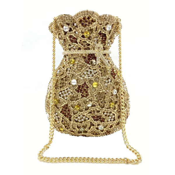 Luxury Women Evening Bag Party Crystal Clutches Purses