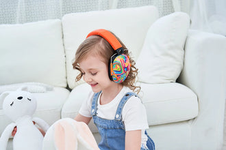 ZOHAN Kid Ear Protection Baby Noise Earmuffs Noise Reduction Ear Defenders earmuff for children Adjustable nrr 25db Safety