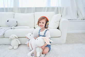 ZOHAN Kid Ear Protection Baby Noise Earmuffs Noise Reduction Ear Defenders earmuff for children Adjustable nrr 25db Safety