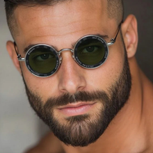 Small Frame Round Steampunk Sunglasses Men 2025 Luxury Brand Retro Punk Sun Glasses For Male Classic Driving Eyewear UV400