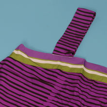 CM.YAYA Women Striped Wide Leg Straight Strap Tank Wide Leg Haren Sleeveless Jumpsuit 2024 Street Playsuit One Piece Suit Romper