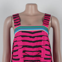 CM.YAYA Women Striped Wide Leg Straight Strap Tank Wide Leg Haren Sleeveless Jumpsuit 2024 Street Playsuit One Piece Suit Romper