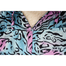 CM.YAYA Women Leopard Spaghetti Strap Loose Wide Leg Sleeveless Jumpsuit 2023 Summer Street Playsuit One Piece Suit Romper