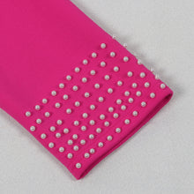 CM.YAYA Fashion Pearl Splicing Women's Set Long Sleeve Blazer and Wide Leg Pants Suit 2024 Winter OL Fall Two 2 Piece Set Outfit