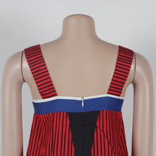 CM.YAYA Women Striped Wide Leg Straight Strap Tank Wide Leg Haren Sleeveless Jumpsuit 2024 Street Playsuit One Piece Suit Romper