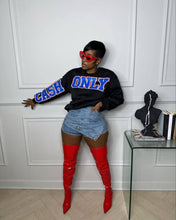 CM.YAYA Women Streetwear Cutout Hollow Out Criss Cross Straight Flare Denim Pants 2023 INS Fashion Wide Leg Jeans Trousers