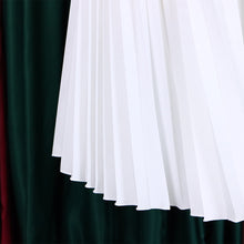 CM.YAYA Women One Shoulder Sleeveless Big Swing Pleated Knee Length Dress 2023 Fashion Street Vestidos Sexy Chic Dresses